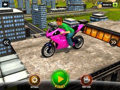 Дети Мотоцикл Stunt Rider 3D screenshot 10