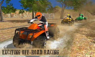 Quad ATV Rider Off-Road Corrid screenshot 1