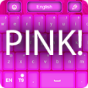 Pink Keyboard GO Tema