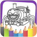 Choo Charlie Coloring Book