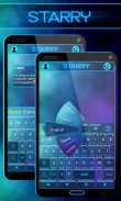 Starry GO Keyboard Theme screenshot 1