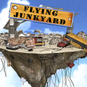 Flying Truck Junkyard Parking Icon