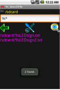 Search File: only for SD screenshot 0
