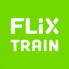 Ikon med logotyp för FLIXTRAIN