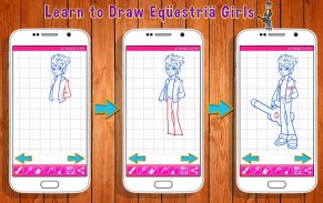 Learn to Draw Equestria Girls screenshot 3