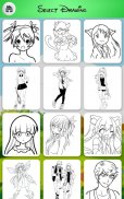 DrawFy: Anime Coloring screenshot 1