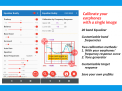 Equalizer Buddy - 20 band Headphone FR calibration screenshot 0