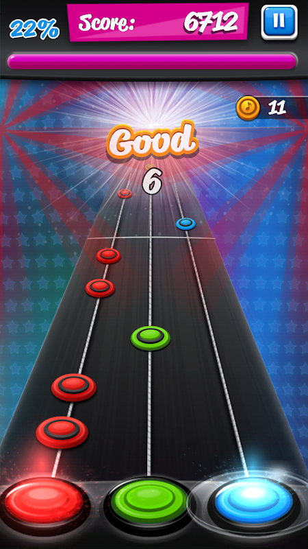 Download do APK de Guitar Hero Mobile: Jogo Ritmo para Android