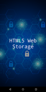 HTML5 Web Storage screenshot 0