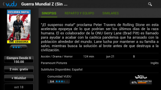 VUDU - Películas HDX screenshot 7