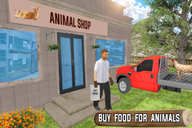 Trang trại mô phỏng động vật Gia đình nuôi screenshot 2