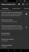 Alarma evento del calendario screenshot 2