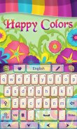 Happy Colors GO Keyboard screenshot 2