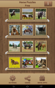 Pferde Puzzle-Spiele screenshot 9