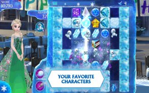 Disney Frozen Free Fall screenshot 1