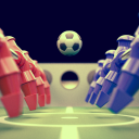 Two Players Foosball Game