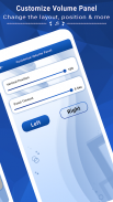 Volume Styles - Custom Volume Slider, Custom Panel screenshot 1