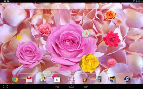 Rose Petals Live Wallpaper screenshot 2
