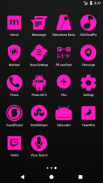 Pink and Black Icon Pack screenshot 3