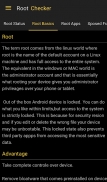 Root Checker and Info screenshot 0