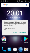 Screen recorder Video Audio Foto Call recorder screenshot 4