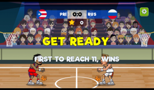 Basket Swooshes - basketball game screenshot 1