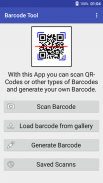 Barcode Tool screenshot 0