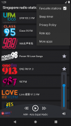 Singapore radio stations screenshot 1