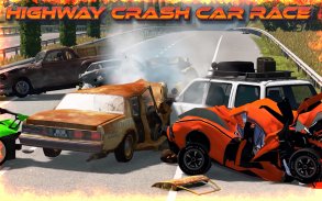 राजमार्ग दुर्घटना कार रेस screenshot 3