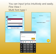 Lyric Maker-Lyrics Of Memories screenshot 0