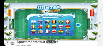 Winter Soccer 2021 screenshot 1