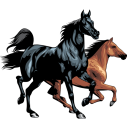Породы лошадей с фото Icon