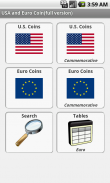 USA and Euro Coins screenshot 0