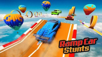 Ekstrim jalan mobil stunt game: permainan stunt mo screenshot 5