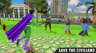 Town Rope Hero:Superhero Game screenshot 0