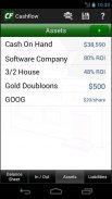 Cashflow Balance Sheet screenshot 3