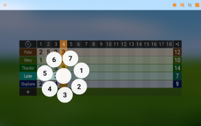 Minigolf Punktekarte screenshot 14