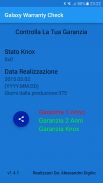 Galaxy Warranty Check screenshot 0
