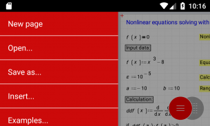 SMath Studio screenshot 2