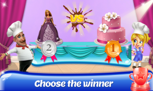 소녀들을 위한 패션 인형 케이크 게임 screenshot 1