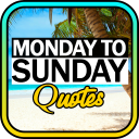 Monday to Sunday Quotes Icon