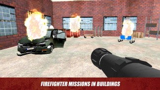 911 Rescue Firefighter and Fire Truck Simulator 3D screenshot 2