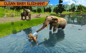 Wild Elephant Family Simulator screenshot 21