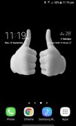 Thumbs Up Live Wallpaper screenshot 1