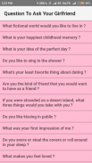 Questions To Ask Your Girlfriend screenshot 0