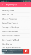 Telugu christian songs lyrics screenshot 2