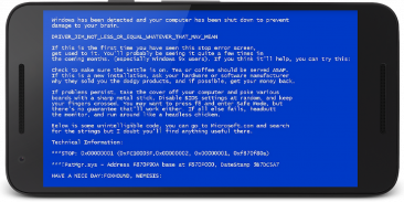 XP error screenshot 1