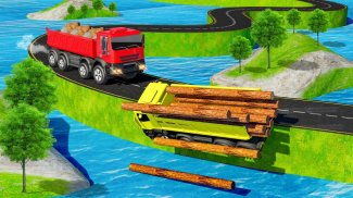 Off Road Cargo Truck Driving Games screenshot 4