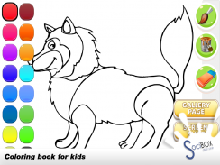 livro para colorir raposa screenshot 4