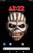 Iron Maiden Clock & Wallpapers screenshot 0